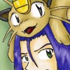 James sporting a lovely Meowth hat